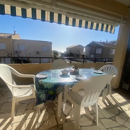 Spacieux T3 Climatise Proche Plage, Balcon, Parking Privatif - Fr-1-795-19 * Narbona